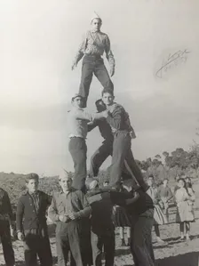 Muixeranga Alginet - fotografia històrica