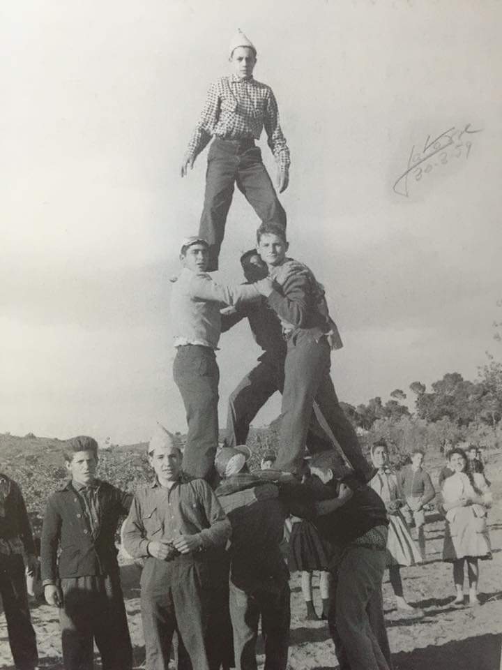 Muixeranga Alginet - fotografia històrica