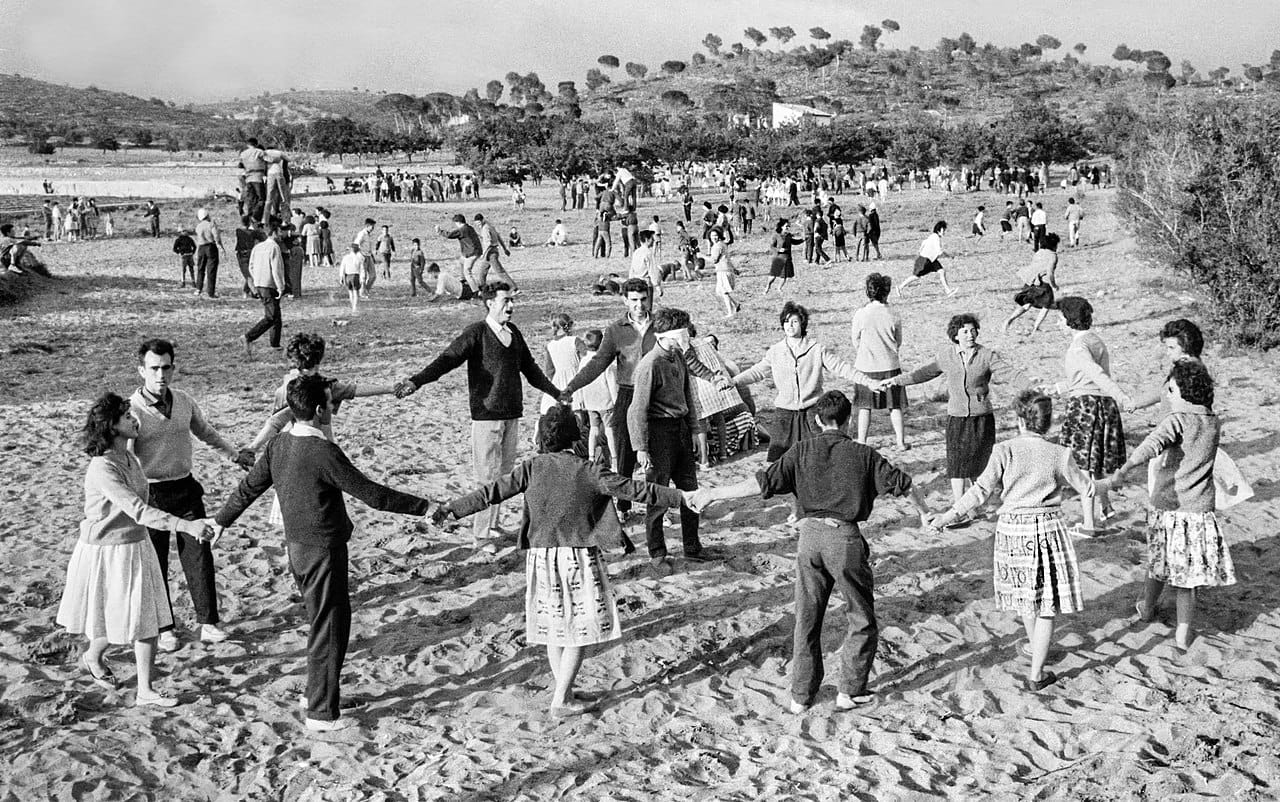 Muixeranga Alginet - fotografia històrica